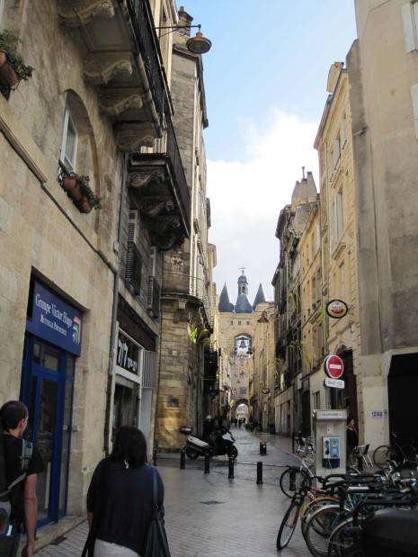 The streets of Bordeaux