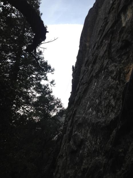 Climbing at Yosemite